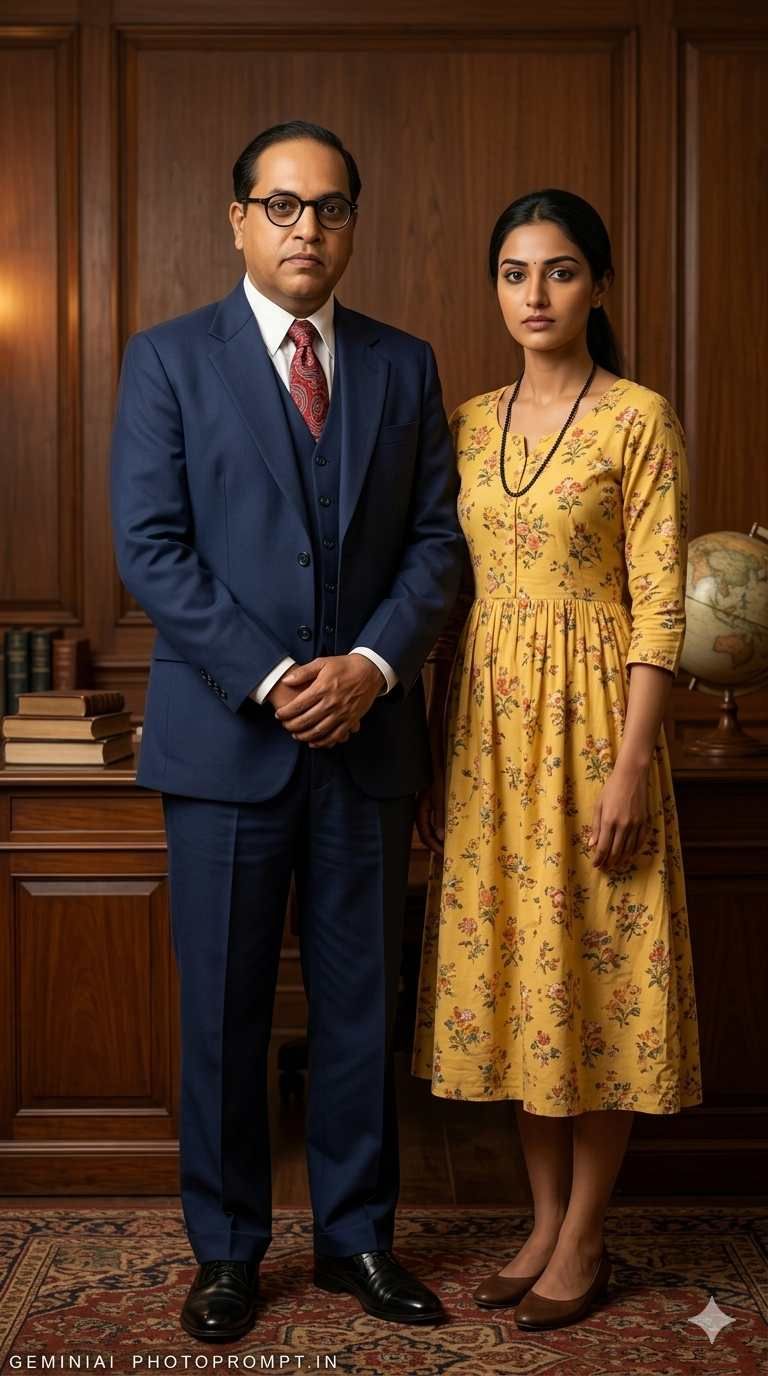 Babasaheb Ambedkar AI photo prompt