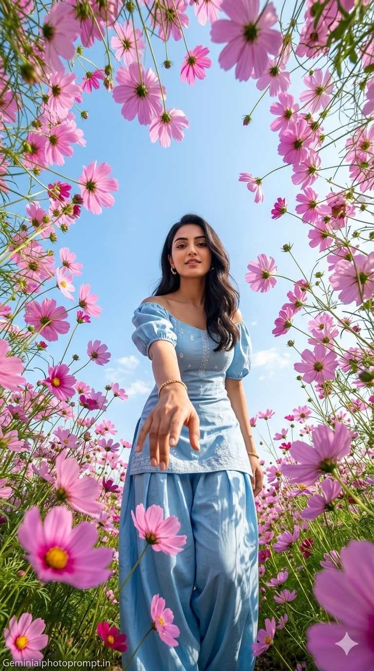 Prompt for Gemini AI girl natural images