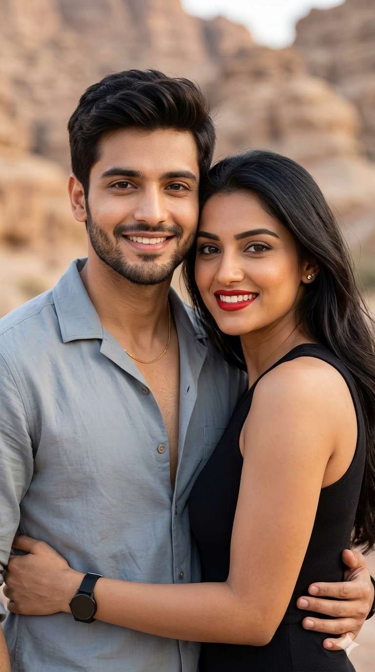 Gemini couple romantic prompt copy and paste