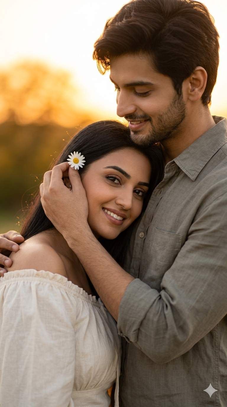 Cute couple prompt for gemini ai instagram