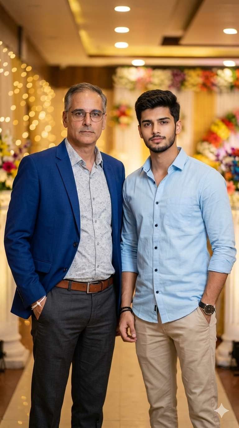 Father and son prompt for gemini instagram